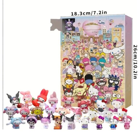 Hello Kitty Advent Calendar Sanrio NWT - Picture 2 of 2